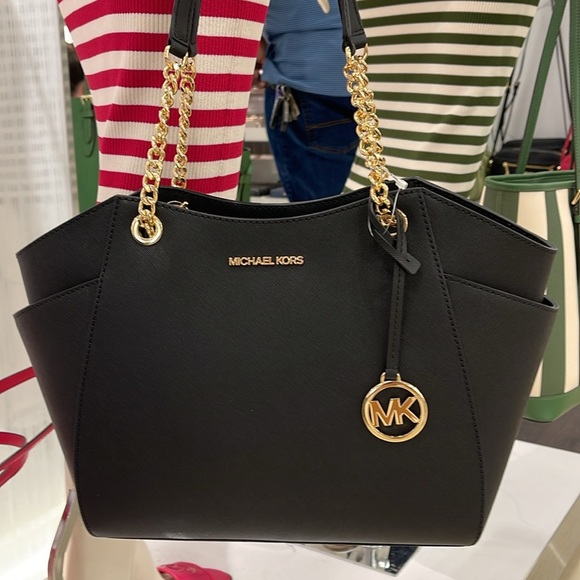 Michael Kors MICHAEL KORS 
Jet Set Large Saffiano Leather Shoulder Tote Bag
NWT - Picture 4 of 16